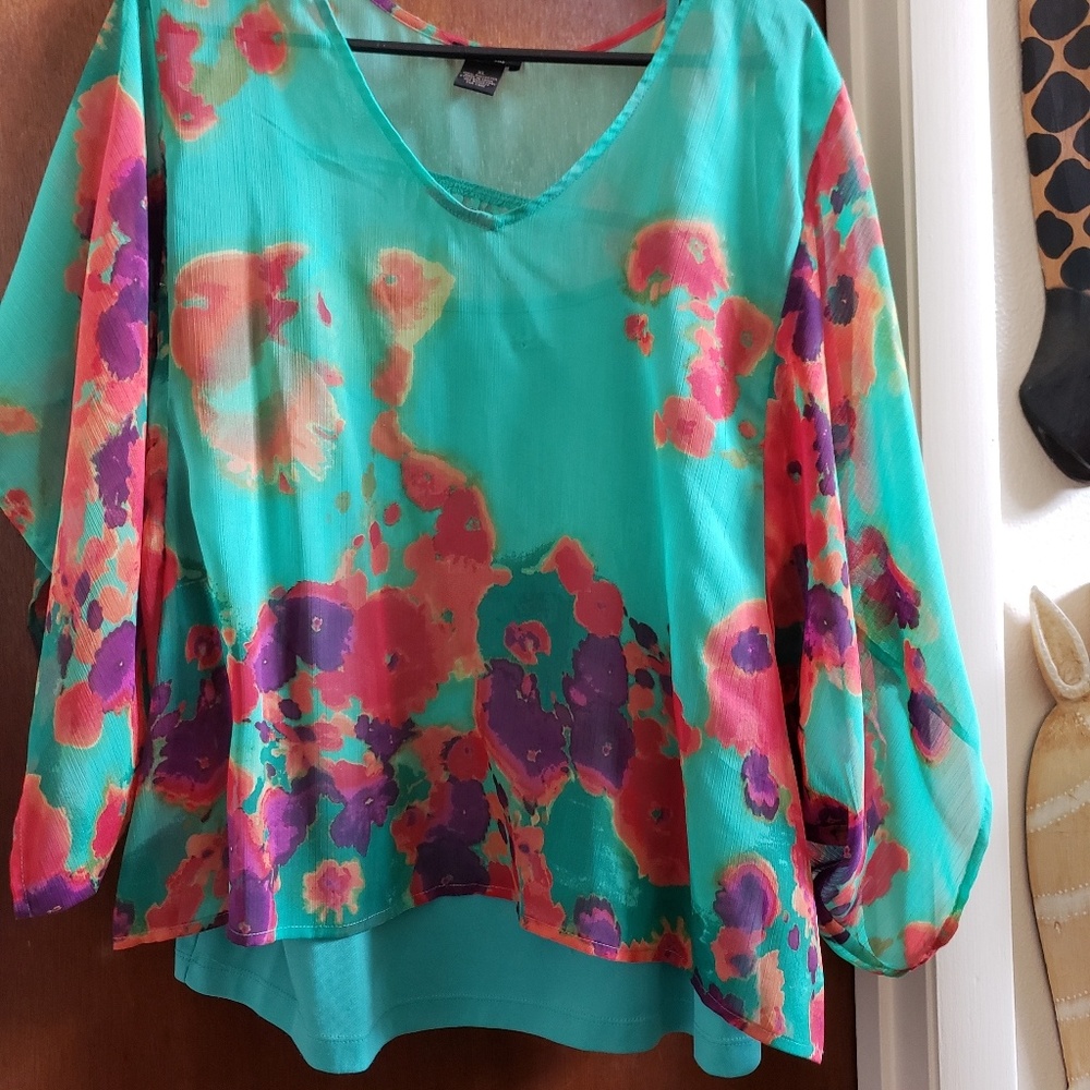 Nue Options Sheer Top